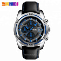 Skmei 9156 hand clock manufacturer own brand black quartz watch men wristwatch